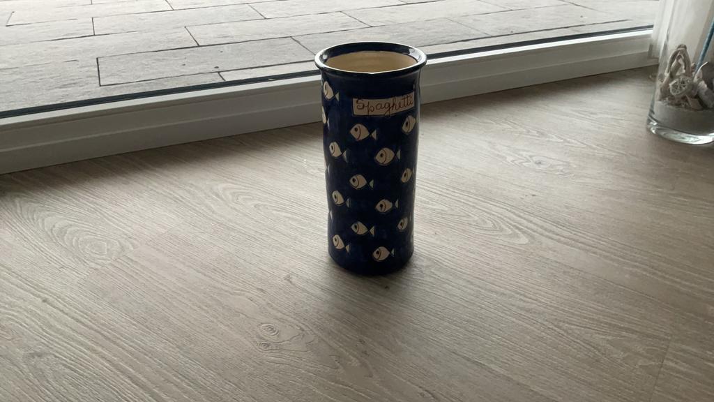 Spaghetti pot van Spaans aardewerk, Ophalen, Zo goed als nieuw