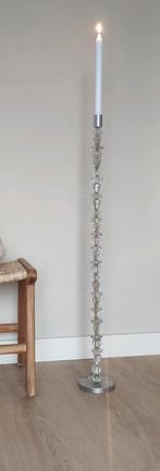 Räder 'Lichtgestalt' Kaarsen kandelaar, Glas & Metaal,93 cm, Gebruikt, Ophalen of Verzenden, Kandelaar, Metaal