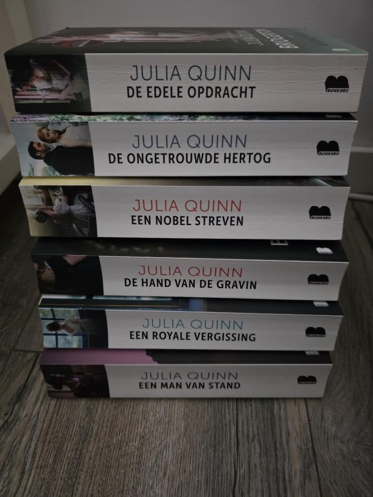 Boekenserie: o.a. Bridgerton, De Zeven Zussen, Virgin River., Ophalen of Verzenden, Zo goed als nieuw, Populaire fictie