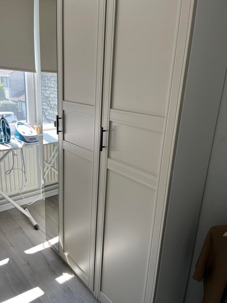 Ikea Pax kast, Flisberget beige, Ophalen, Gebruikt