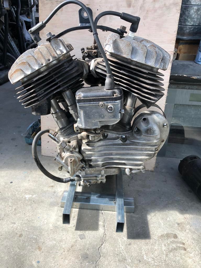 Harley WLA flathead 45" motorblok, Motoren, Ophalen, Gereviseerd