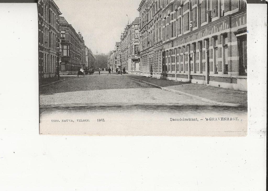 Den Haag Daendelstraat  Nauta, Ophalen of Verzenden, Voor 1920, Ongelopen, Zuid-Holland
