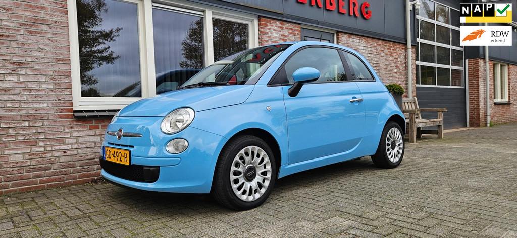 Fiat 500 1.0 TwinAir Pop Airco! NAP! Leuke/Nette Áuto!, Auto's, Voorwielaandrijving, Electronic Stability Program (ESP), Gebruikt