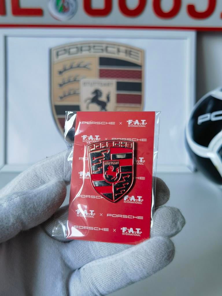 Origineel porsche pin vanuit porsche museum  ️, Ophalen of Verzenden, Nieuw, Merk