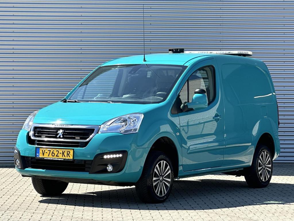 Peugeot Partner 120 1.6 BlueHDi 100 Dangel 4x4, Auto's, Bestelauto's, Voorwielaandrijving, Stof, 4 cilinders, Origineel Nederlands