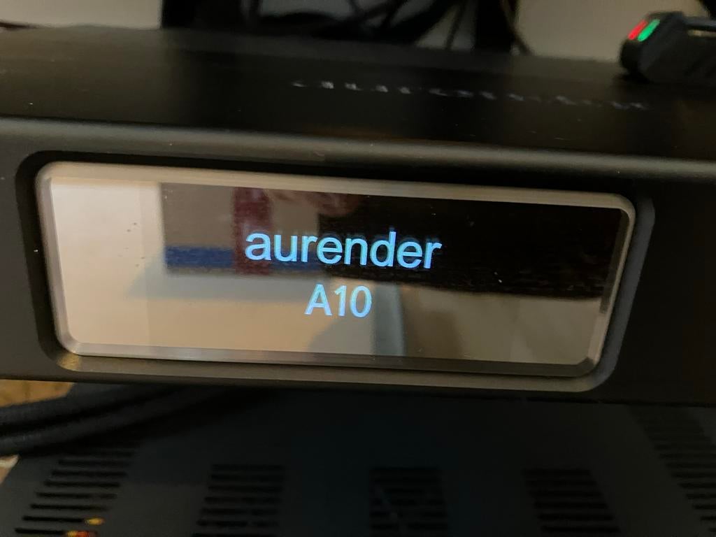Aurender A10 streamer, voorversterker en dac, Overige merken, Gebruikt, Ophalen of Verzenden, Minder dan 60 watt