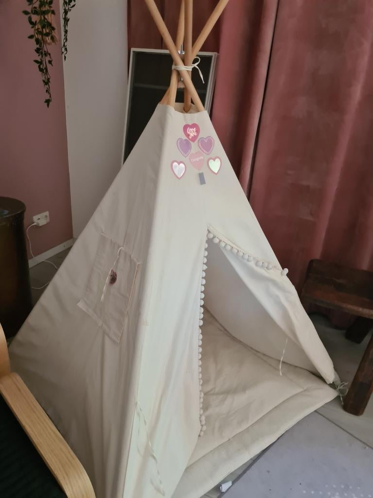 Toffe speel tipi tent, Ophalen, Zo goed als nieuw