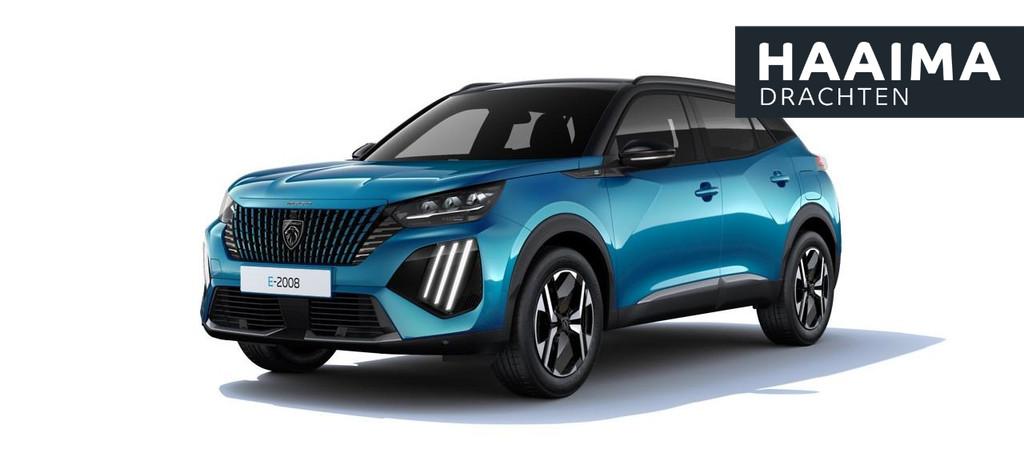 Peugeot e-2008 EV GT Avantage 54 kWh | 406KM Actieradius WLT, 156 pk, Blauw, Origineel Nederlands, SUV of Terreinwagen