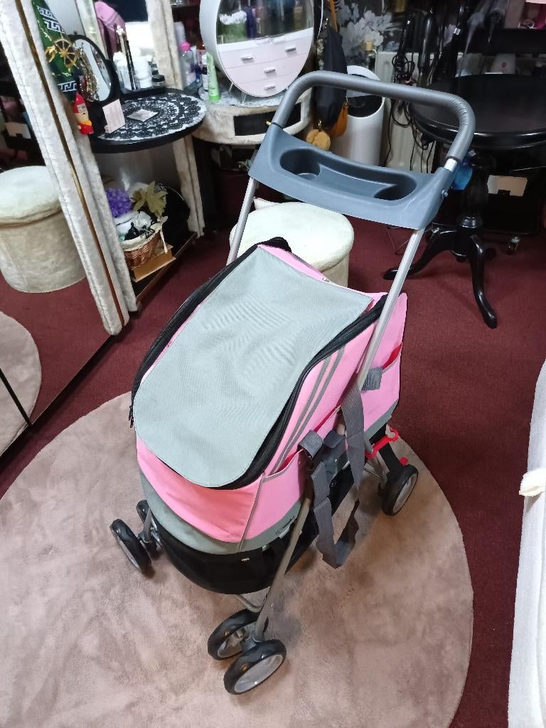 Petcomfort honden buggy roze als nieuw, Ophalen of Verzenden, Nieuw