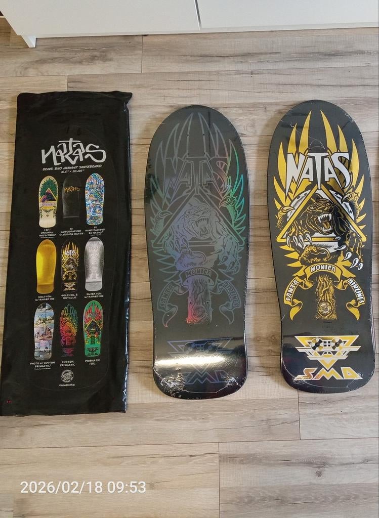 Natas Kaupas deck by Santa Cruz, Sport en Fitness, Skateboarden, Ophalen, Nieuw, Skateboard