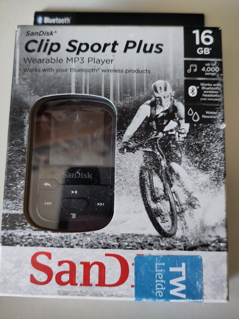Nieuwe SanDisk MP3-speler zwart 16 GB, Audio, Tv en Foto, Mp3-spelers | Accessoires | Overige merken, Ophalen of Verzenden, Nieuw