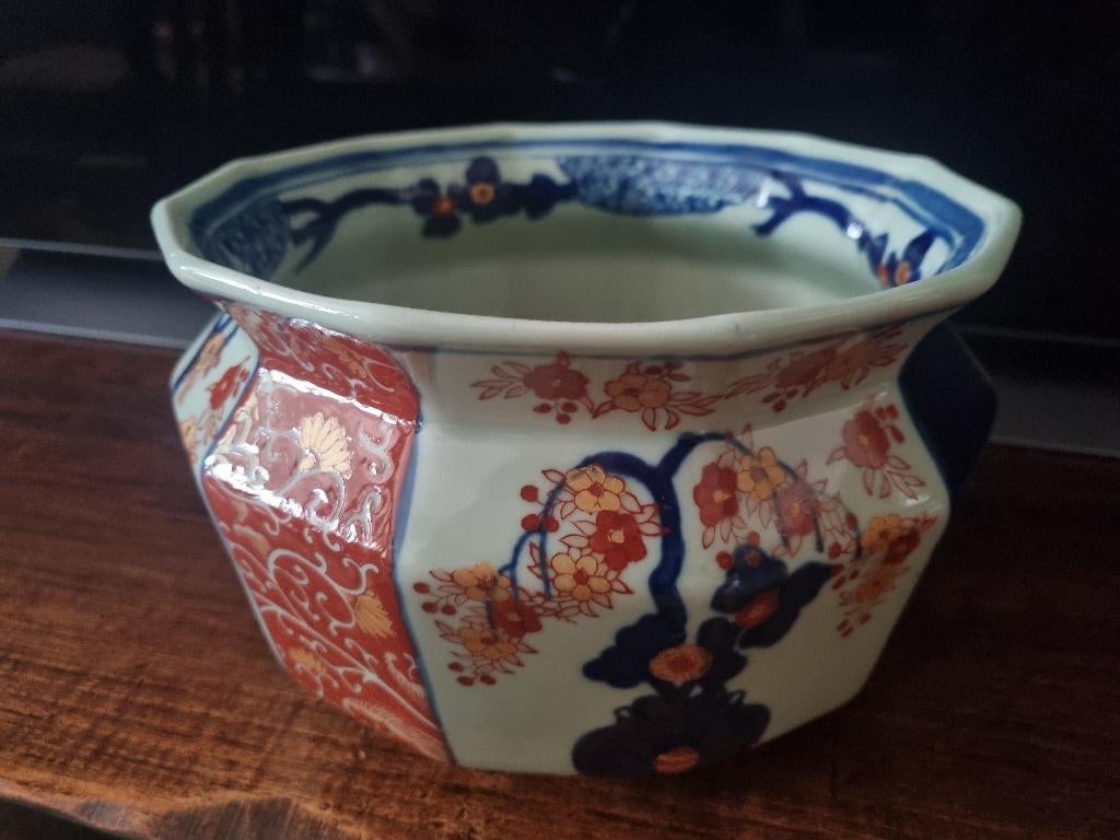 Chinees Porseleinen Imari Pot - Anno 1950 -, Antiek en Kunst, Ophalen of Verzenden