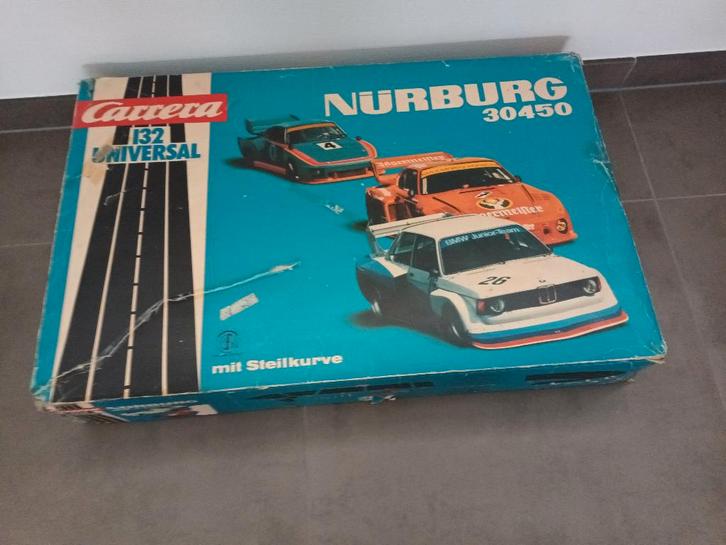 Carrera Universal Nurburg nr. 30450, Kinderen en Baby's, Speelgoed | Racebanen, Gebruikt, Racebaan, Elektrisch, Carrera, Zelf te bouwen
