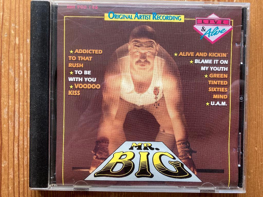 mr.big, Cd's en Dvd's, Cd's | Hardrock en Metal, Ophalen of Verzenden, Zo goed als nieuw