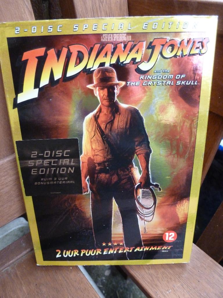 Indiana Jones-kingdom of The crystal skull dvd 2 disc, Vanaf 12 jaar, Ophalen of Verzenden, Zo goed als nieuw