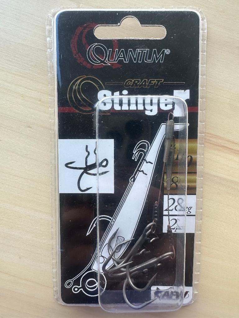 Nieuwe Quantum Craft Stinger 8 cm #1/0 28 kg.        (31), Ophalen of Verzenden, Nieuw, Overige typen