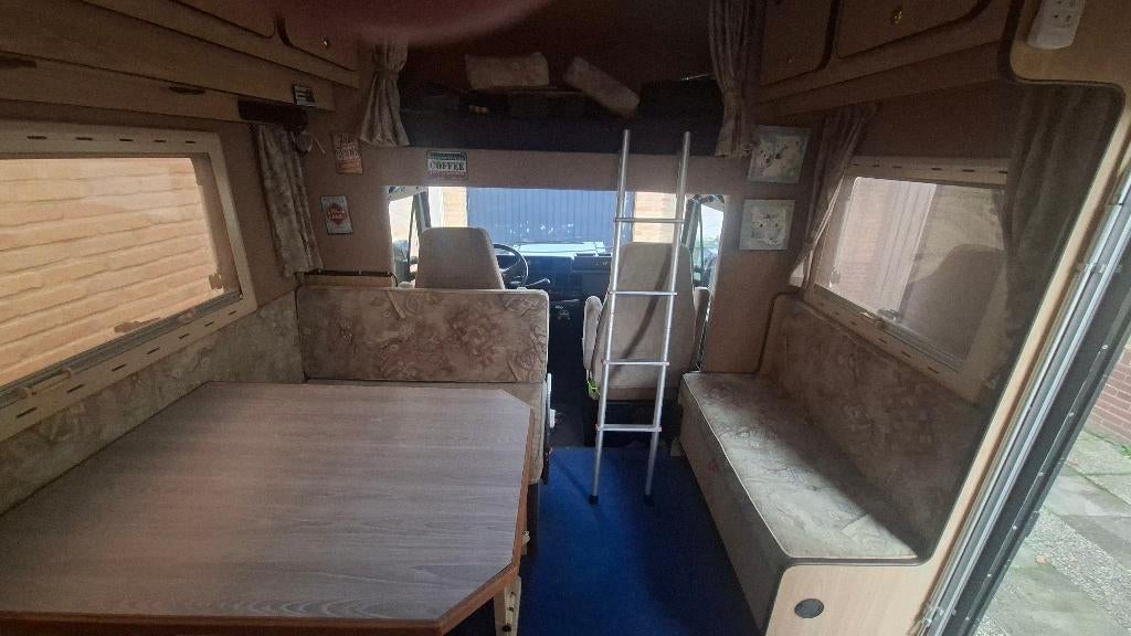 Mooie betrouwbare Citroën C25 1992, nieuwe APK 21-05-2028!, Caravans en Kamperen, Campers, Alkoof, Ringverwarming, Fiat, Particulier