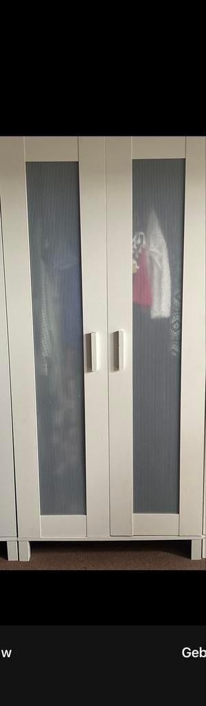 Witte Ikea Aneboda kast, Huis en Inrichting, Kasten | Kledingkasten, Ophalen, Kunststof, Gebruikt, 50 tot 100 cm