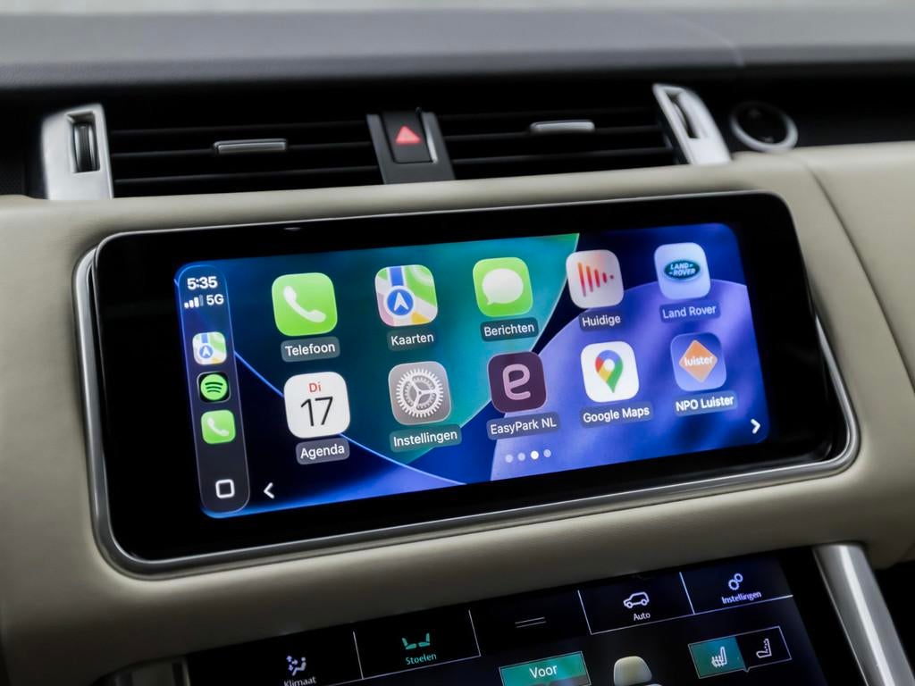 Land Rover Range Rover 2.0 P400e Vogue Sport (PANORAMADAK,AP, Auto's, Automaat, Gebruikt, 4 cilinders, Zwart