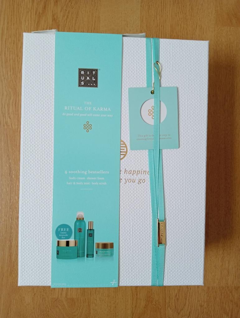 Rituals of Karma, Ayurveda, Rituals doos met strik, leeg, Ophalen of Verzenden, Gebruikt, Verpakking