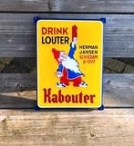 Louter Kabouter Emaille bord . Herman Jansen replica /retro, Verzamelen, Ophalen of Verzenden, Zo goed als nieuw, Reclamebord