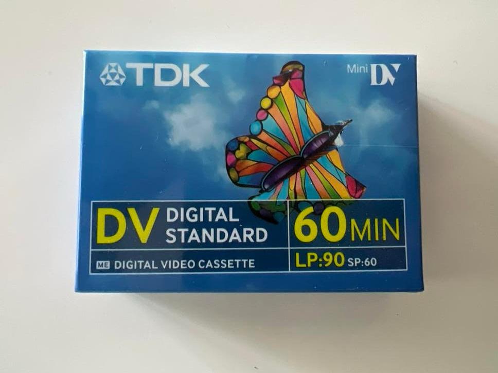 TDK Mini DV Digital Video Cassette 60 min (nieuw), Ophalen of Verzenden, Nieuw, Videoband
