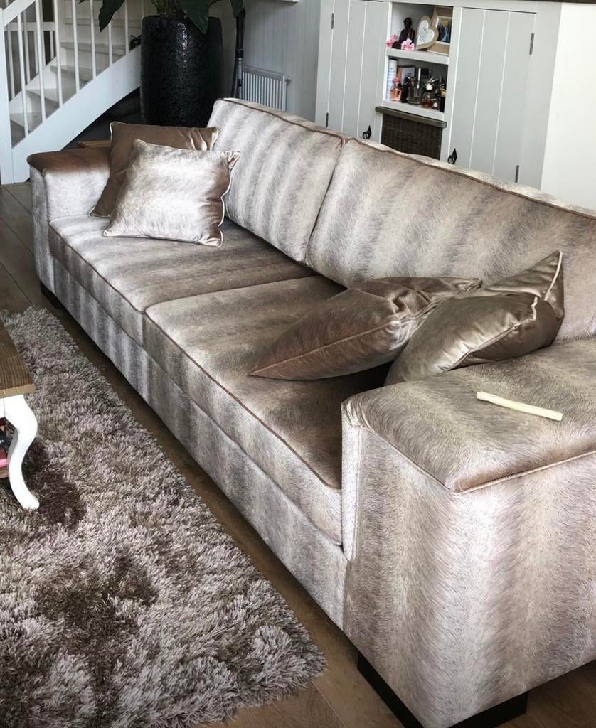 Exclusief bankstel 2.5 zitter, Gebruikt, Driepersoons, 75 tot 100 cm, Ophalen of Verzenden