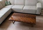 Dutchbone Koffietafel Class Visgraat Acacia, Ophalen, Gebruikt, Overige materialen