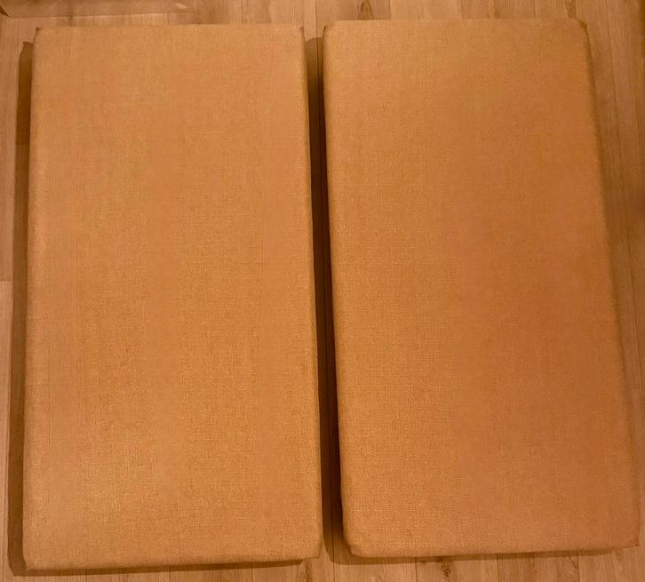 2stuks Akoestische Panelen 1200x600mm Prof. Geluidsabsorptie, Doe-het-zelf en Verbouw, Platen en Panelen, Nieuw, Overige materialen