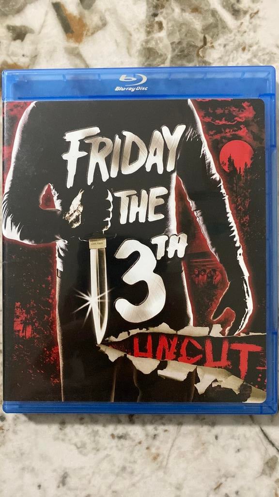 Friday the 13th blu ray, Cd's en Dvd's, Blu-ray, Ophalen of Verzenden, Zo goed als nieuw, Horror