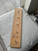 Stoere kapstok van steigerhout, €10!!, Wandkapstok, Ophalen of Verzenden, Zo goed als nieuw, Minder dan 100 cm