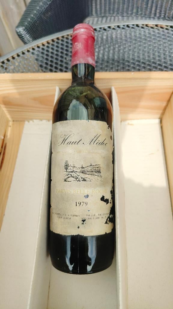 Haut Medoc Parvis Belle Roche 1979, Verzamelen, Frankrijk, Nieuw, Ophalen of Verzenden, Rode wijn