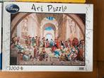 Disney art puzzel 1000 stukjes de school, Ophalen of Verzenden, 500 t/m 1500 stukjes, Zo goed als nieuw, Legpuzzel