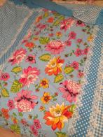 Tweepersoons blauw bloemen dekbedovertrek 220x200 Covers&Co, Blauw, Dekbedovertrek, Ophalen of Verzenden, Nieuw