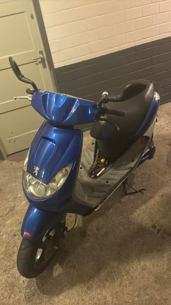Peugeot Vivacity 50cc blauwe plaat, loopt 50-55 km/u, Ophalen of Verzenden, Gebruikt, Uitlaat, Peugeot
