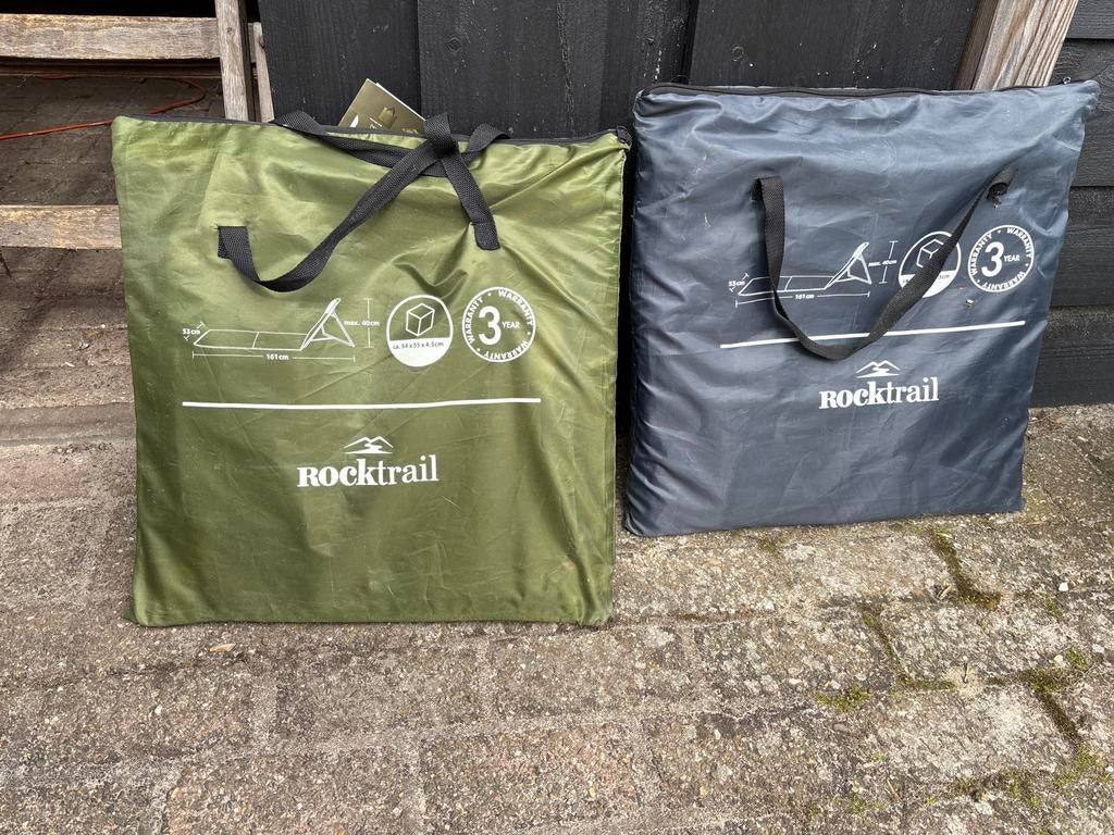 Rocktrail campingstoel groen, Ophalen of Verzenden, Gebruikt, Campingstoel