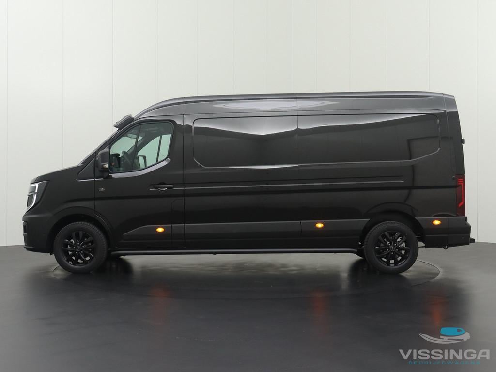 Renault Master L3H2 170 pk Extra luxe Vissinga Special zwart, Auto's, Bestelauto's, 1998 cc, Stof, 4 cilinders, Renault