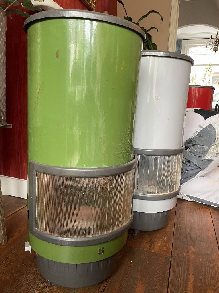 Appelgroene gaskachel, Huis en Inrichting, Kachels, Ophalen, Gebruikt, Gas, Vrijstaand