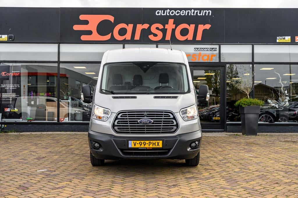 Ford TRANSIT |Airco|Navi|Cruise|Pdc 310 2.0 TDCI L2H2 Ambien, Auto's, Bestelauto's, Voorwielaandrijving, Euro 6, 4 cilinders, Navigatiesysteem