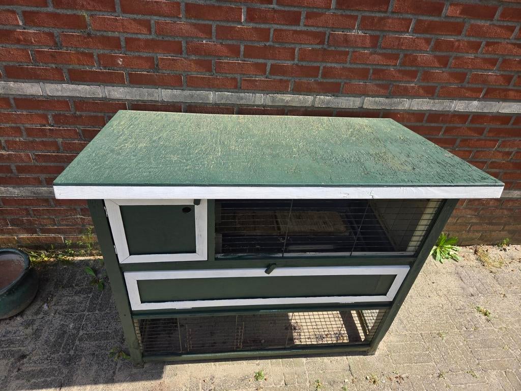 Konijnenhok, Dieren en Toebehoren, Ophalen, 90 cm of meer, Hok, 110 cm of meer