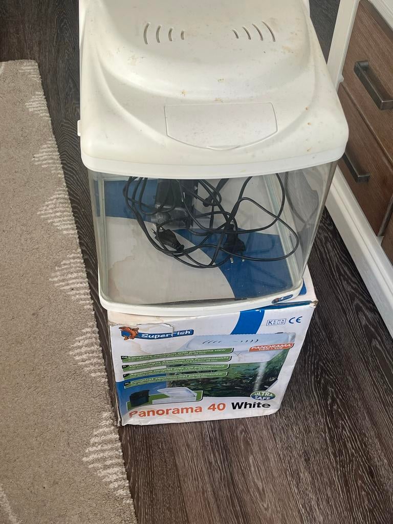 Panorama 40 white, Ophalen of Verzenden, Nieuw, Leeg aquarium