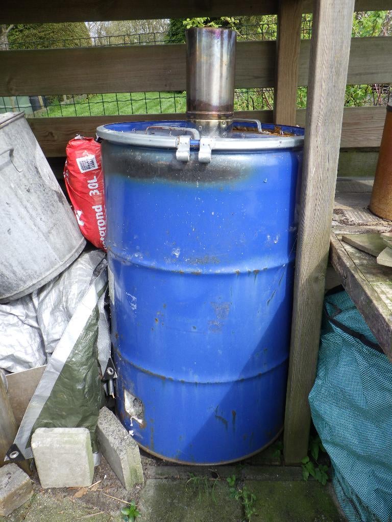 Complete Raku Oven met toebehoren en reductie emmers, Ophalen of Verzenden, Gebruikt