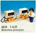 Lego Town Classic Town 6610 Gas Pumps, Kinderen en Baby's, Speelgoed | Duplo en Lego, Zo goed als nieuw, Lego, Complete set, Ophalen of Verzenden