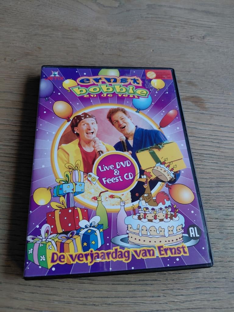 Ernst, Bobbie En De Rest - De Verjaardag van Ernst cd+dvd, Avontuur, Alle leeftijden, Boxset, Ophalen of Verzenden