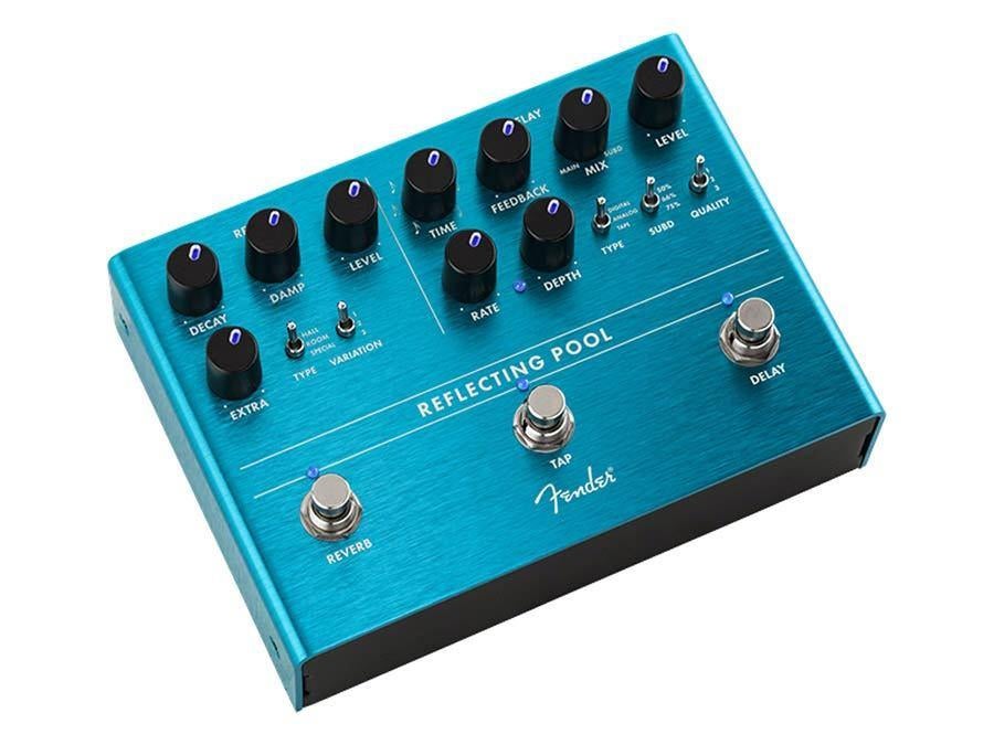 Fender Reflecting Pool Delay Reverb effectpedaal, ., Nieuw, Ophalen of Verzenden, Reverb