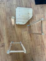 Houten hoekkastje, gedemonteerd, Huis en Inrichting, Kasten | Overige, Ophalen, Gebruikt