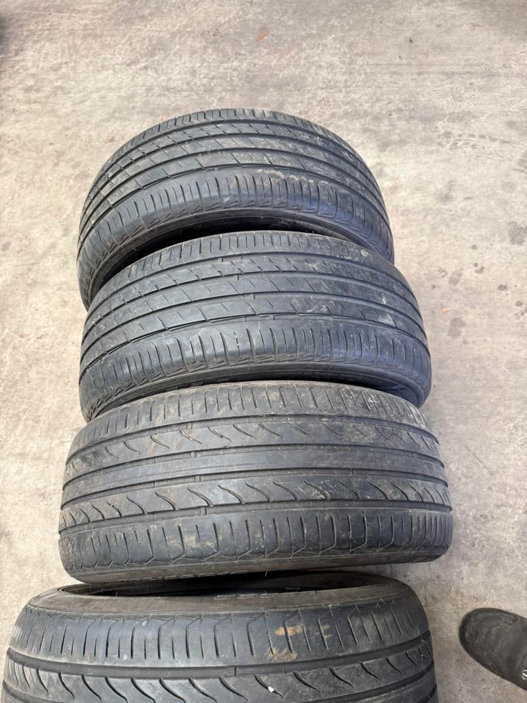 225/55-16 zomerbanden 100,-, Ophalen, 16 inch, Band(en), Zomerbanden