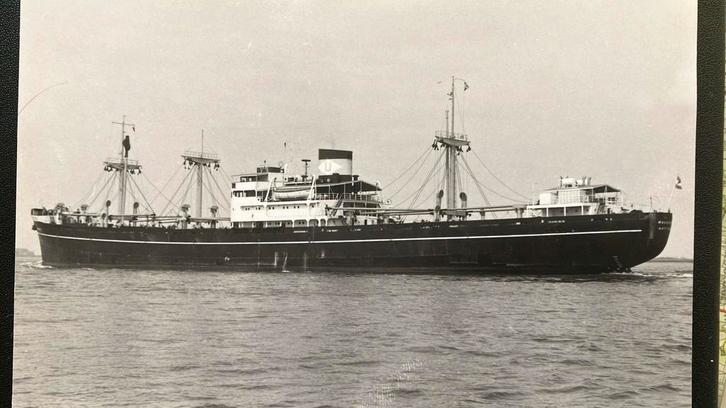 MAASHAVEN  1948  Gebr van Uden  RDM Schiedam, Verzamelen, Scheepvaart, Zo goed als nieuw, Kaart, Foto of Prent, Ophalen of Verzenden