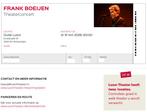 2 Concerttickets Frank Boeijen (31 maart 2026), Twee personen, Maart, Levenslied