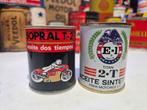 Tweetakt motorolie blikjes T-2 & E-1 Titan 2t, Verzamelen, Ophalen of Verzenden, Gebruikt, Overige